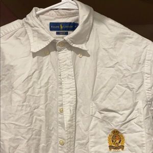 Ralph Lauren crest button up